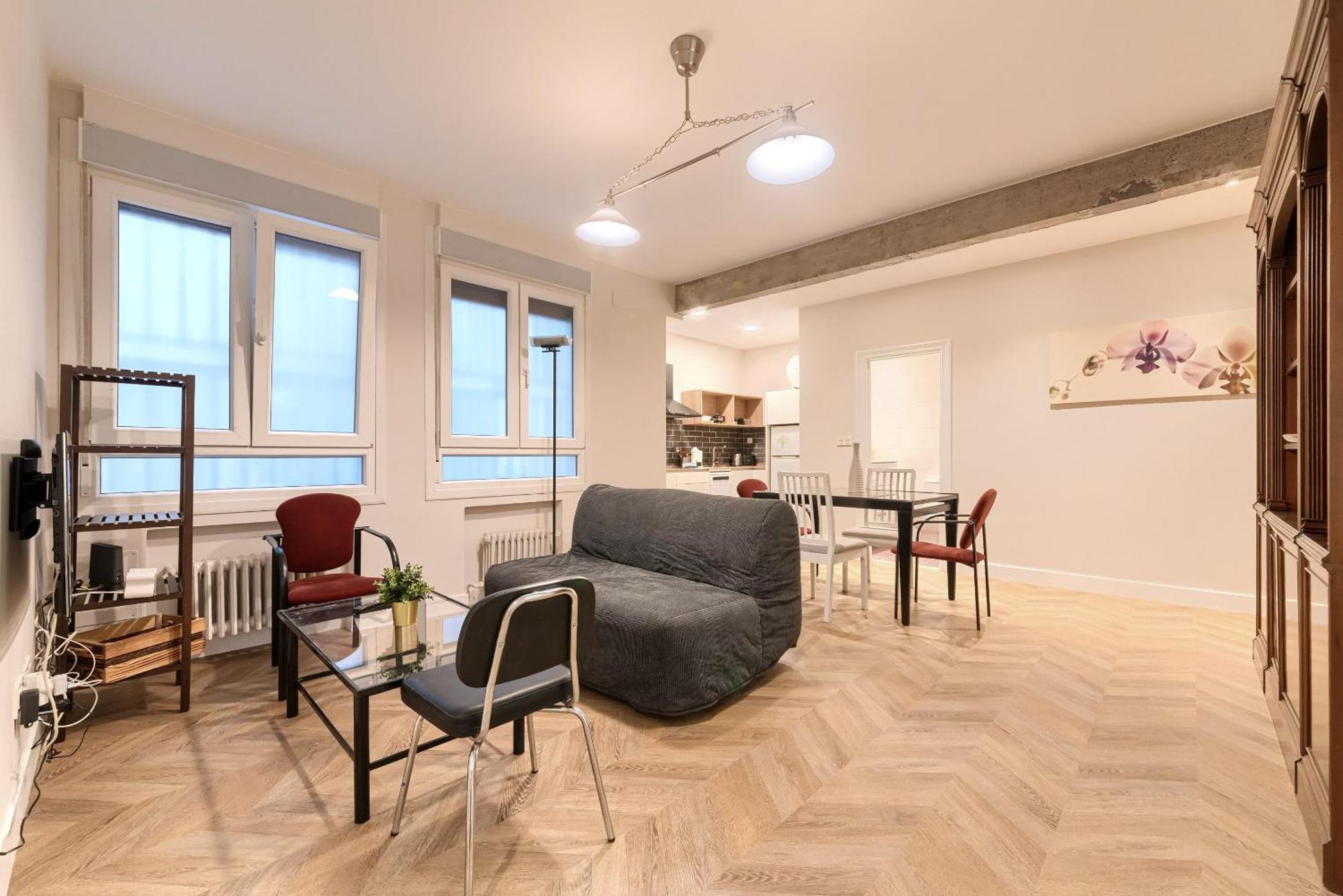 Euskalduna, Vivienda Turistica Moderna Y Renovado บิลเบา ภายนอก รูปภาพ